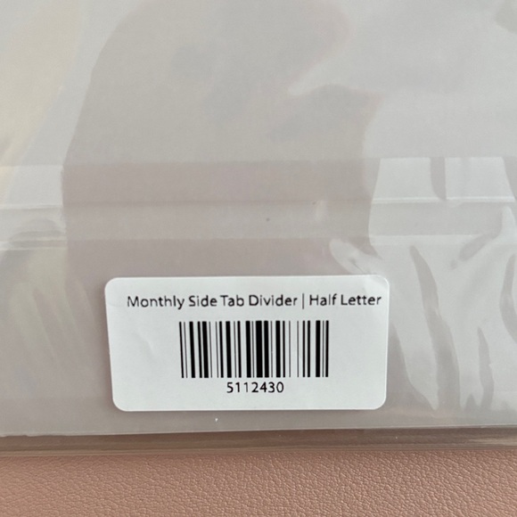 Cloth & Paper MONTHLY Planner Inserts - Picture 5 of 5